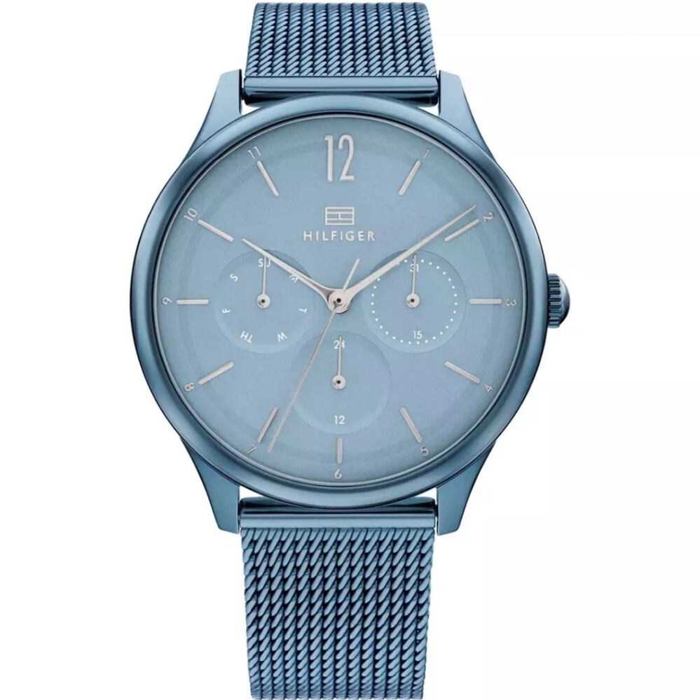 Tommy Hilfiger Blue Mesh Strap Watch